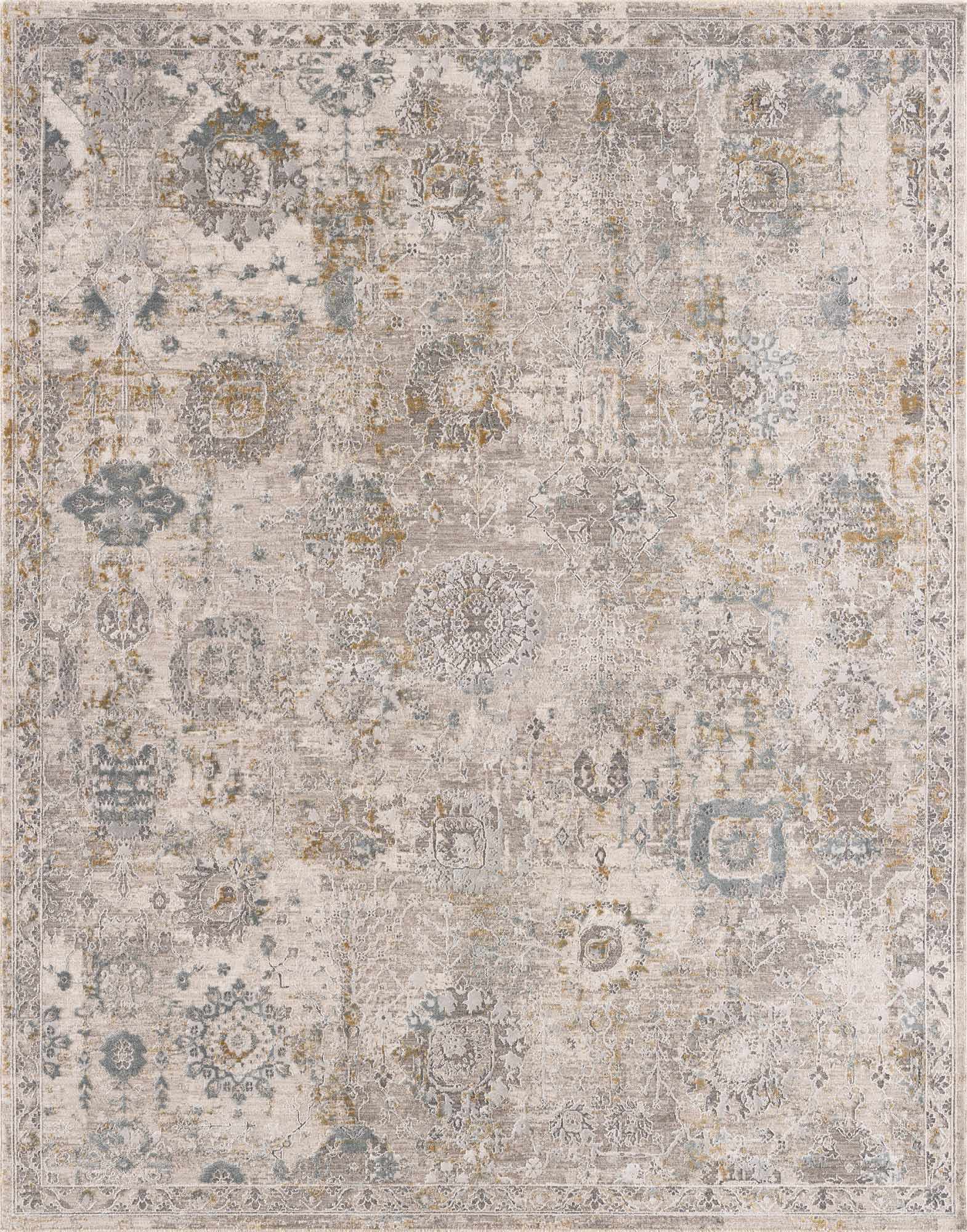 Alroy Textured Rug with Fringes by Boutique Rugs
