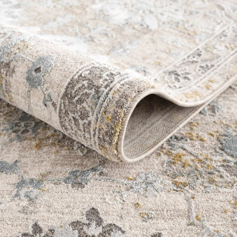 Alroy Textured Rug with Fringes by Boutique Rugs