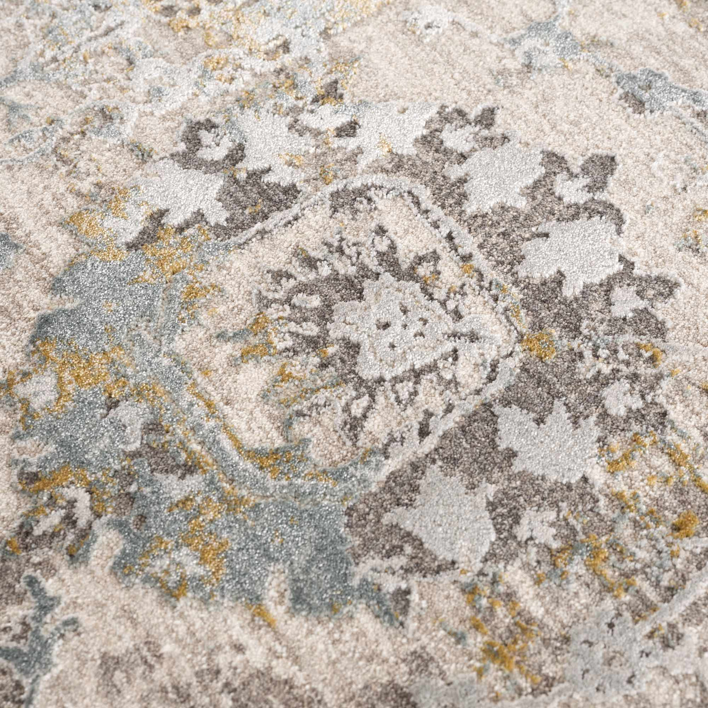Alroy Textured Rug with Fringes by Boutique Rugs