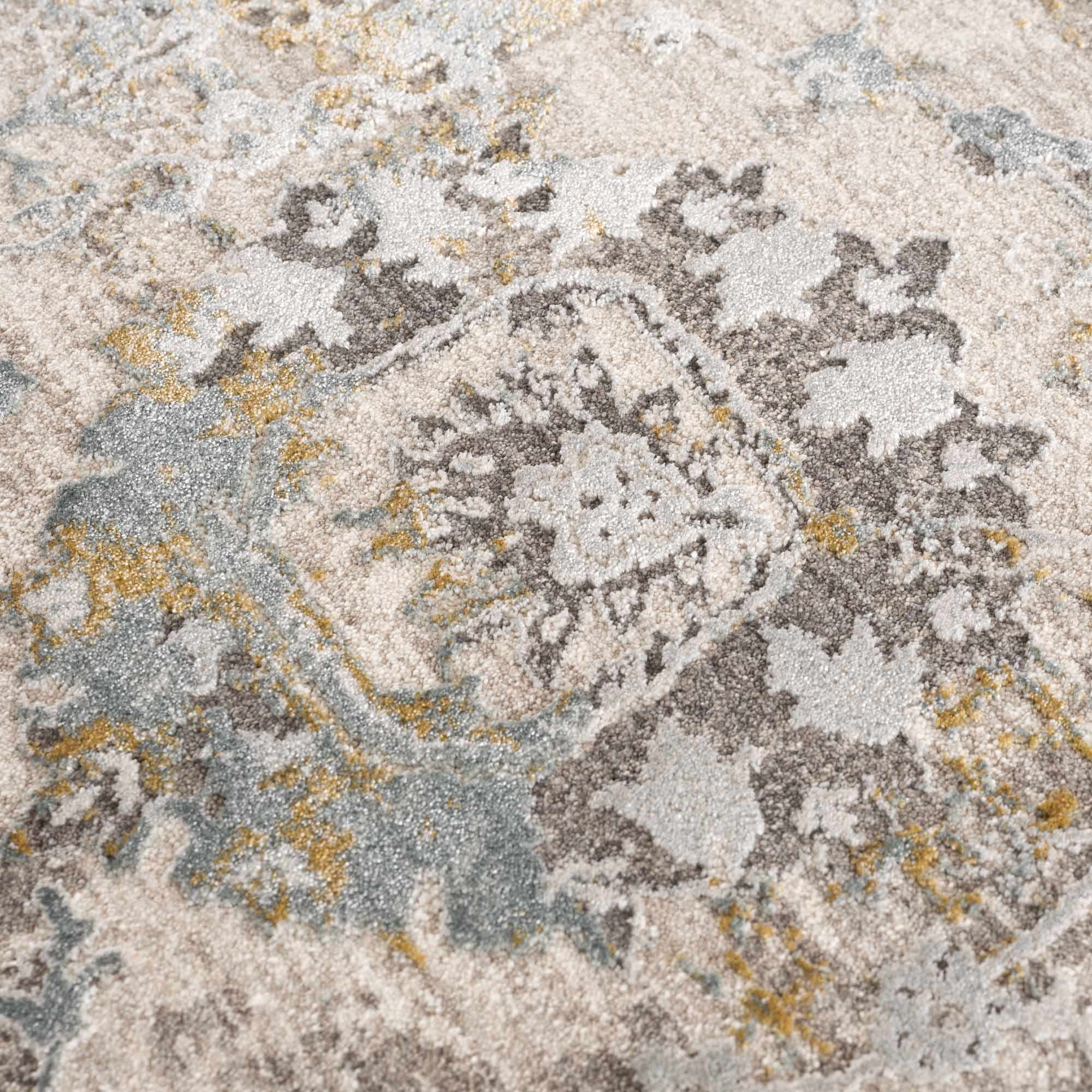 Alroy Textured Rug with Fringes by Boutique Rugs