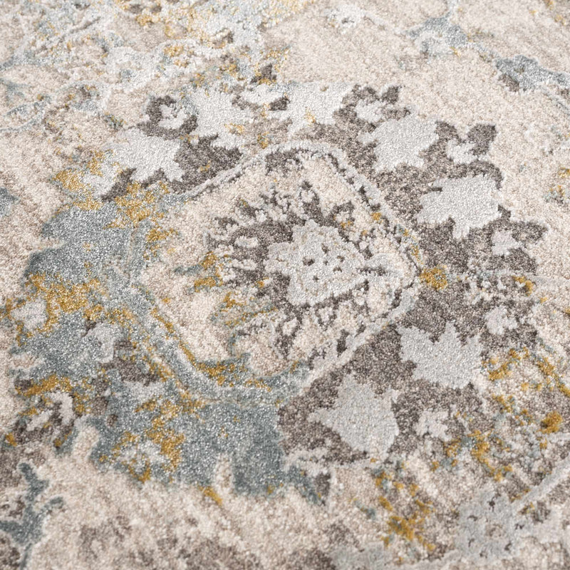 Alroy Textured Rug with Fringes by Boutique Rugs