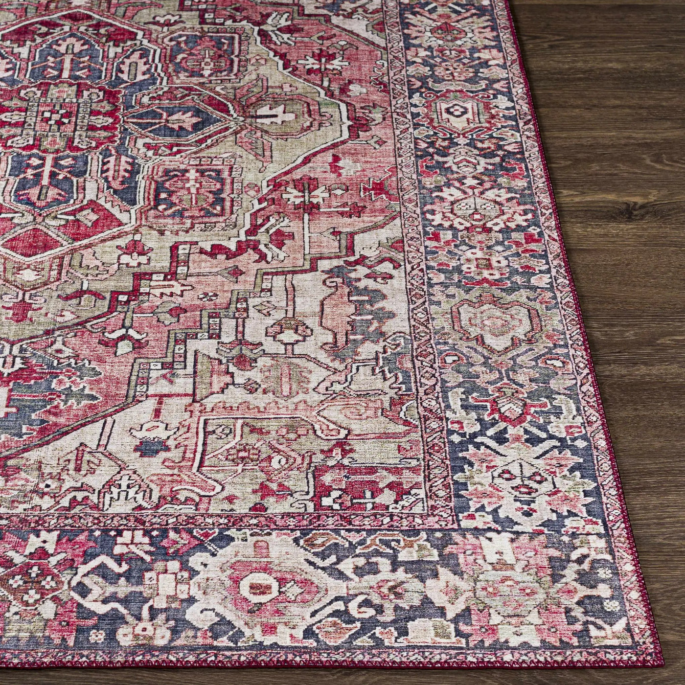 Neyland Iris Blush Area Rug 2357 by Boutique Rugs