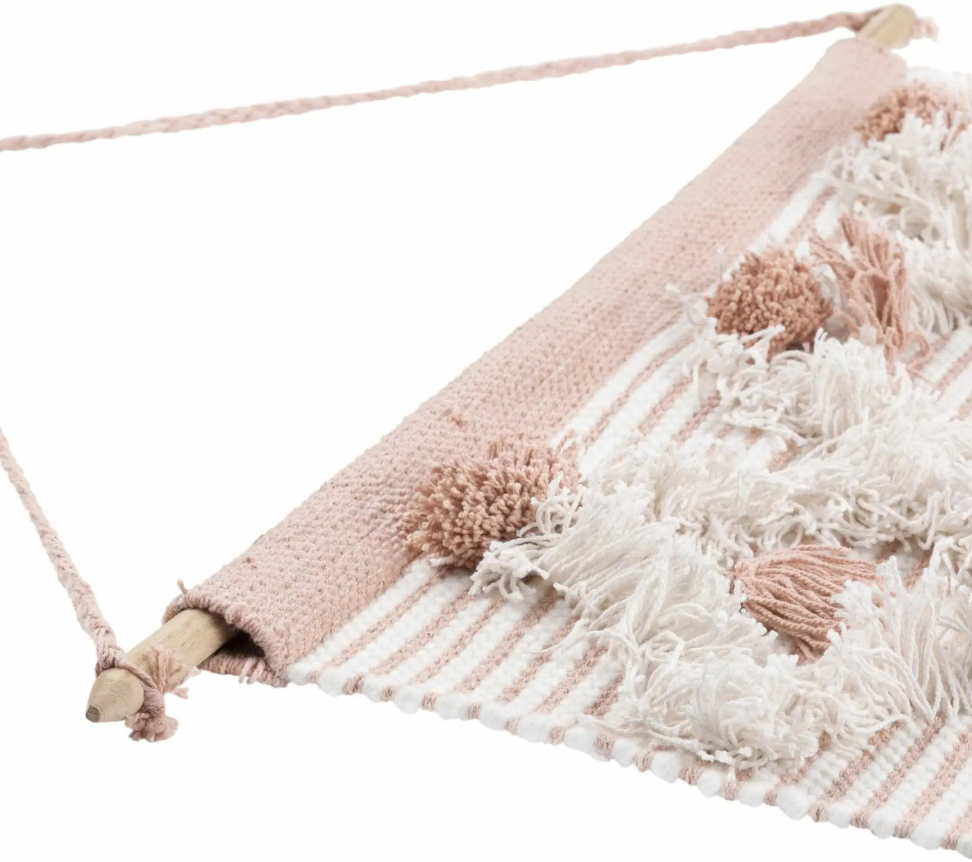 Drumore Beige Boho Wall Hanging - Clearance by Boutique Rugs