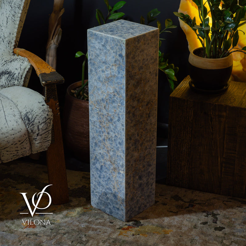 Arctic Onyx Floor Lamp - Small - 31.5"H x 8"W - Square - #2, photo 10 of 10