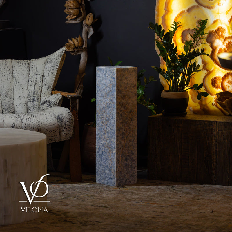 Arctic Onyx Floor Lamp - Small - 31.5"H x 8"W - Square - #2, photo 2 of 10