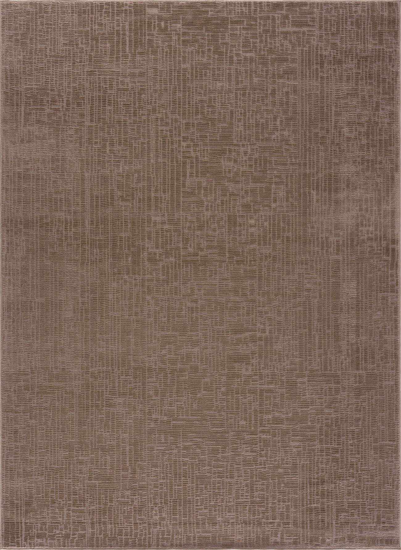 Leanna Light Brown Washable Area Rug by Boutique Rugs