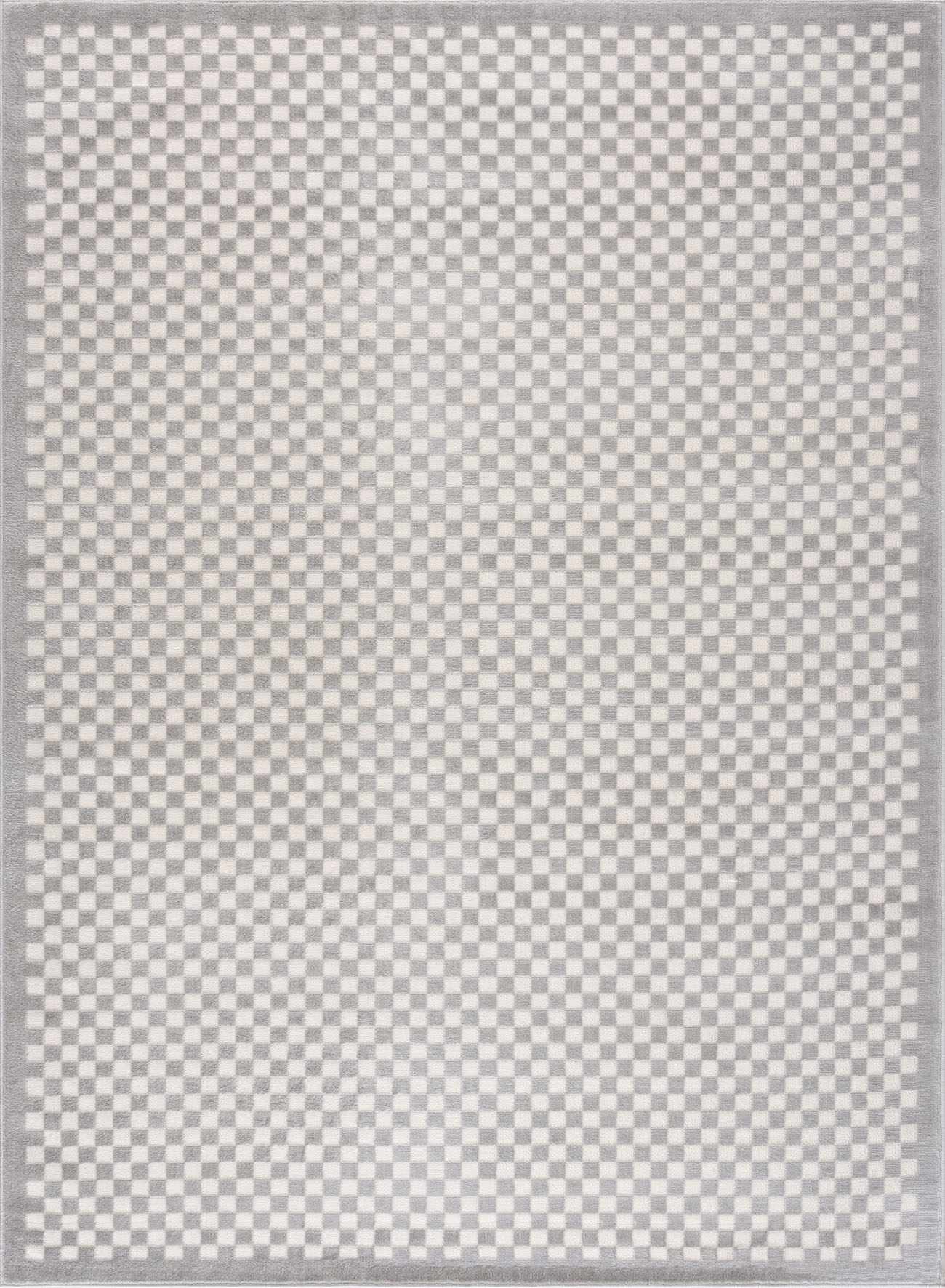 Gaiwan Cream Gray Washable Area Rug by Boutique Rugs