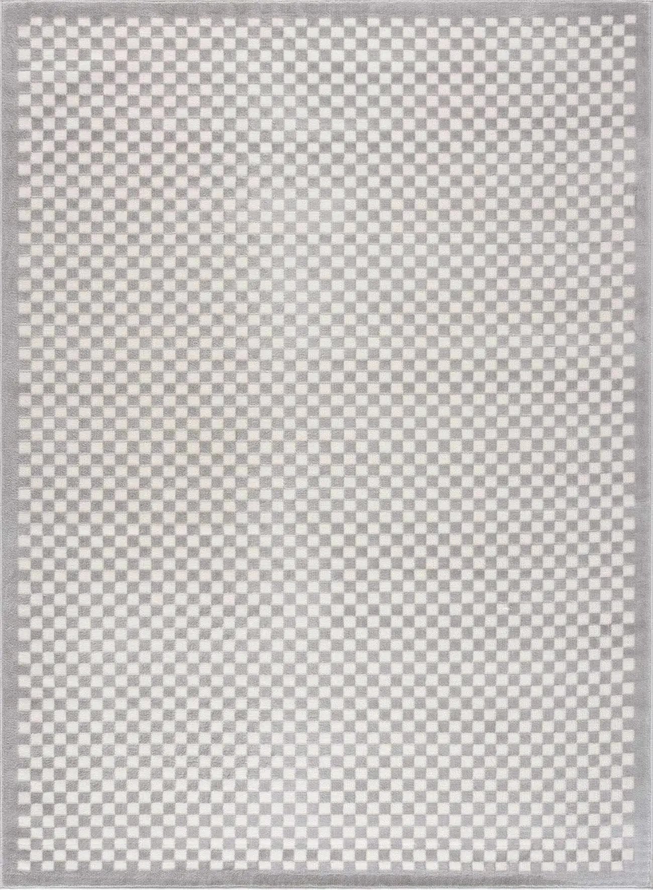 Gaiwan Cream Gray Washable Area Rug by Boutique Rugs