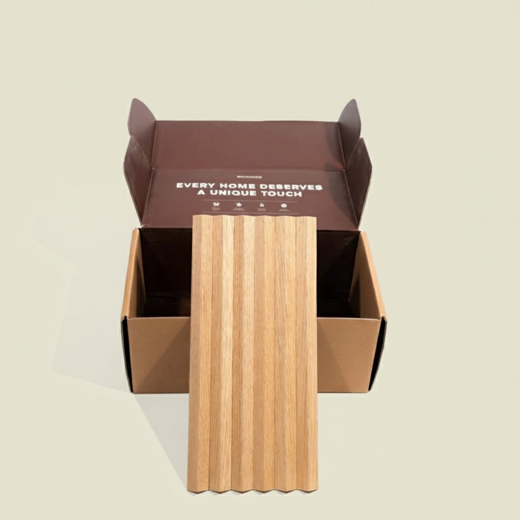 Flexible Tambour Wood Panel Sample Box, photo 2 of 12