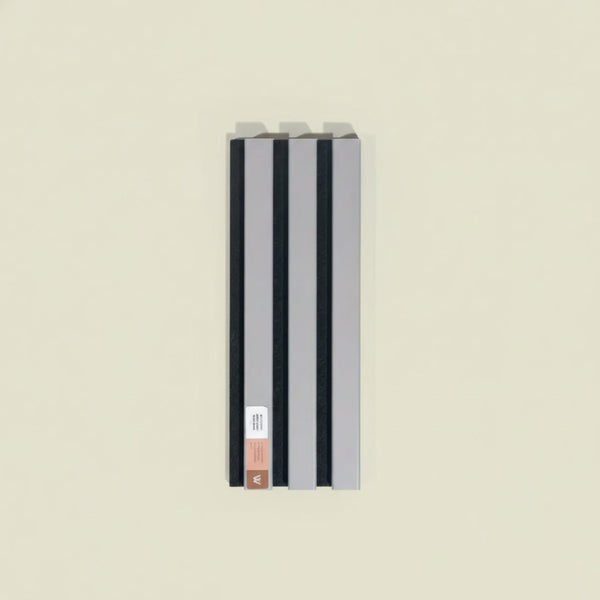 ARQ® Acoustic Wooden Wall Slat Panel / Single Dusty Gray Sample