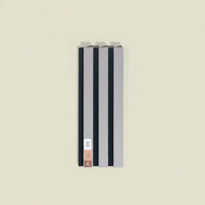 ARQ® Acoustic Wooden Wall Slat Panel / Single Dusty Gray Sample