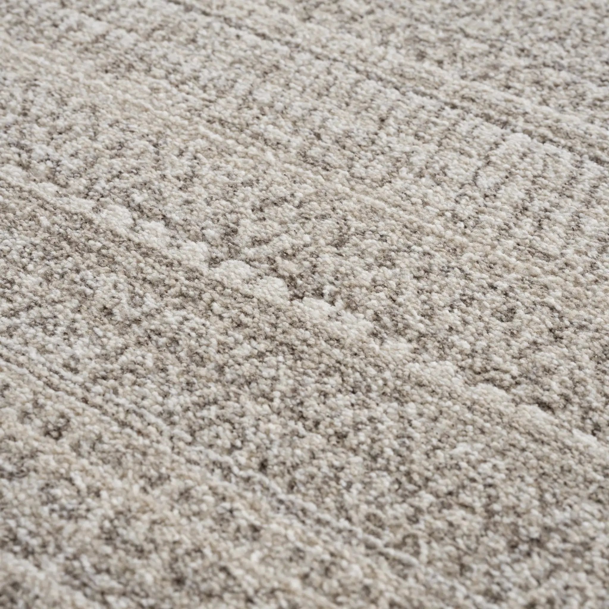 Nate Beige Tribal High Pile Carpet by Boutique Rugs