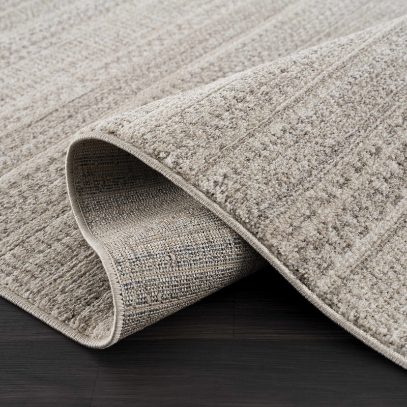 Nate Beige Tribal High Pile Carpet by Boutique Rugs
