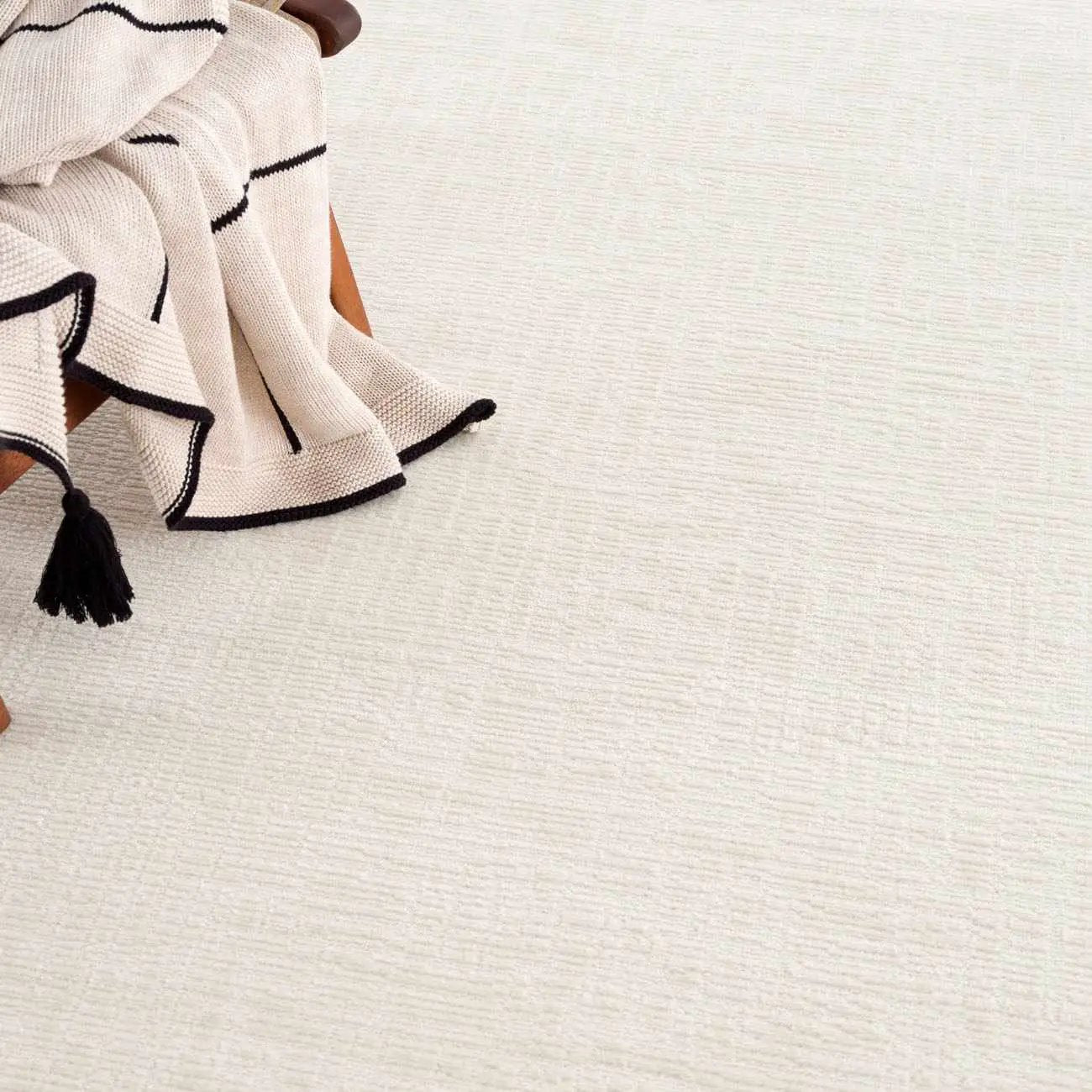 Leanna Cream Washable Area Rug by Boutique Rugs