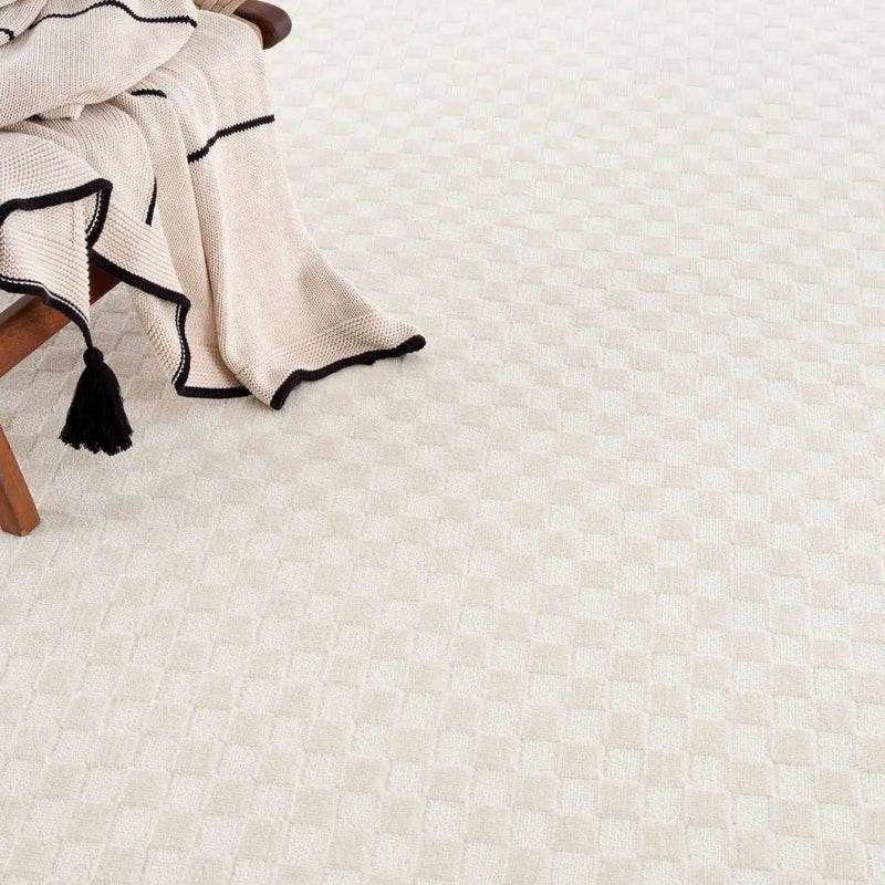 Gaiwan Cream Washable Area Rug by Boutique Rugs