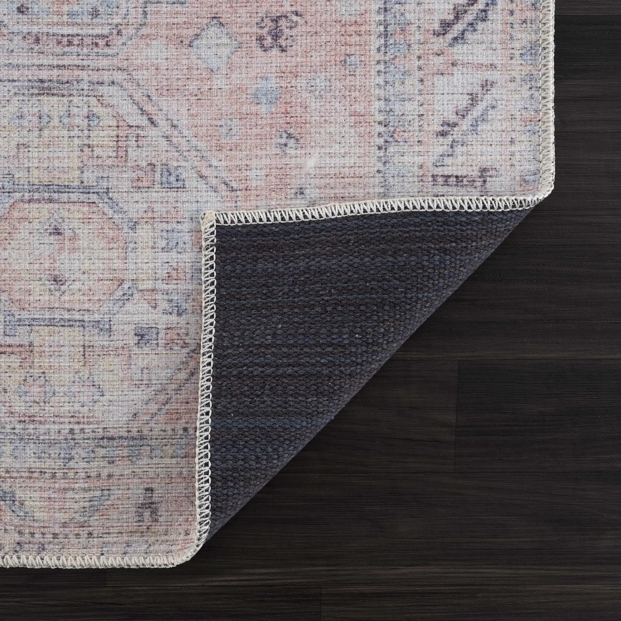 Morcott Peach Washable Area Rug by Boutique Rugs