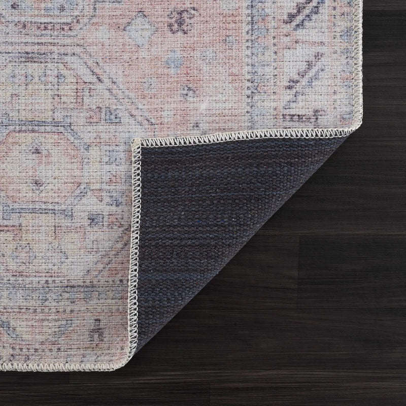 Morcott Peach Washable Area Rug by Boutique Rugs
