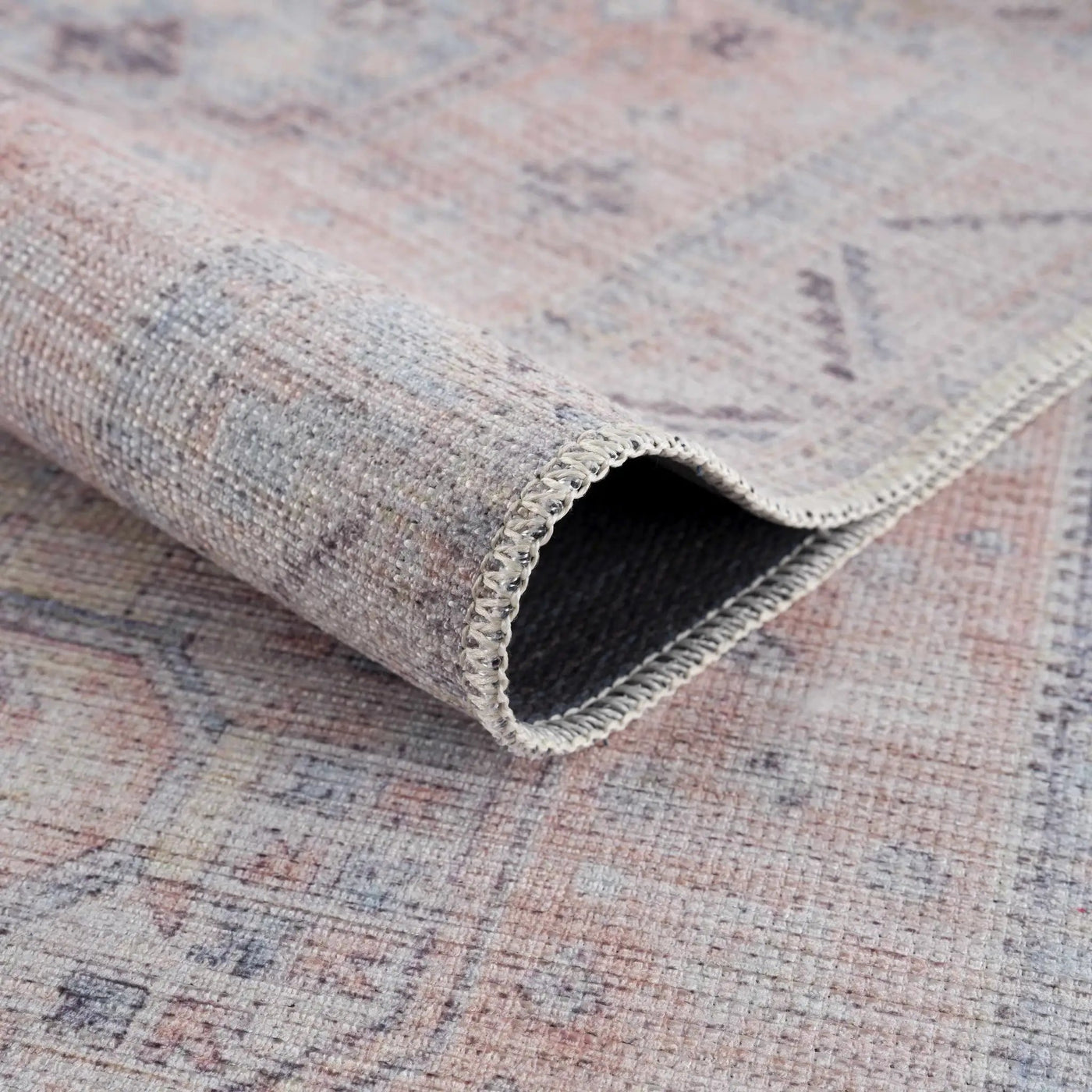 Morcott Peach Washable Area Rug by Boutique Rugs