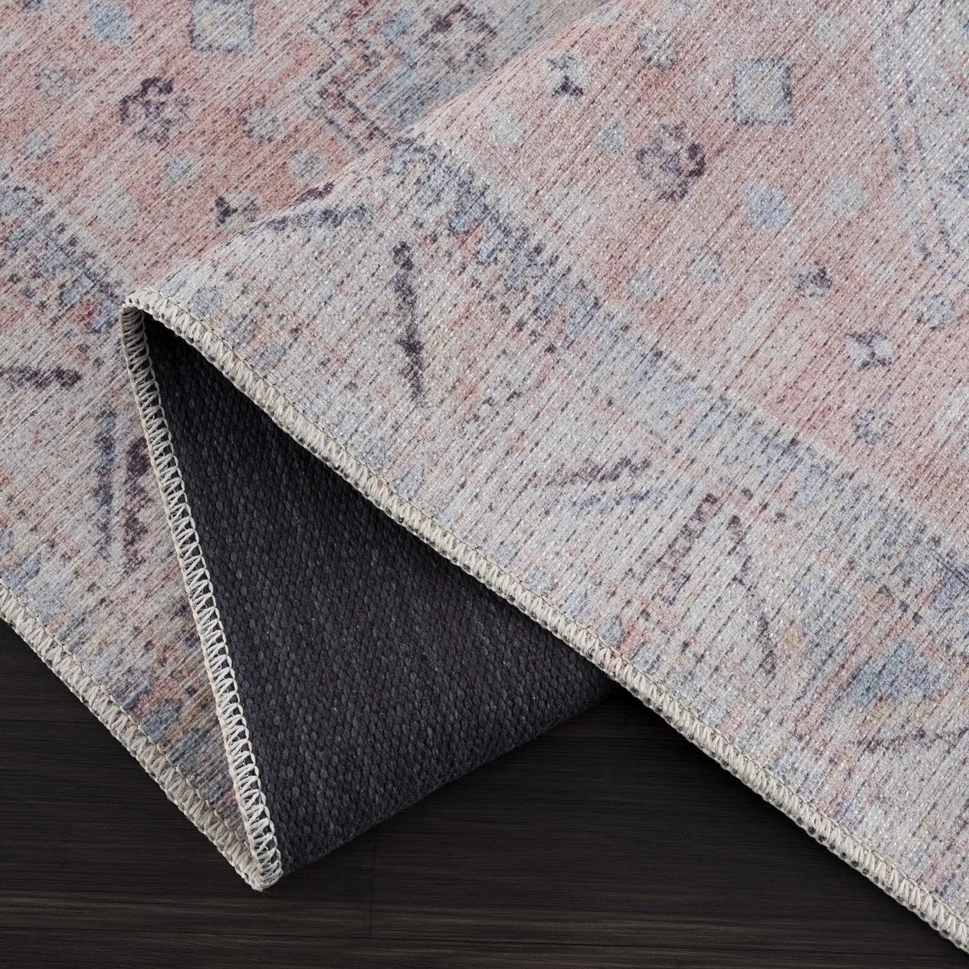 Morcott Peach Washable Area Rug by Boutique Rugs