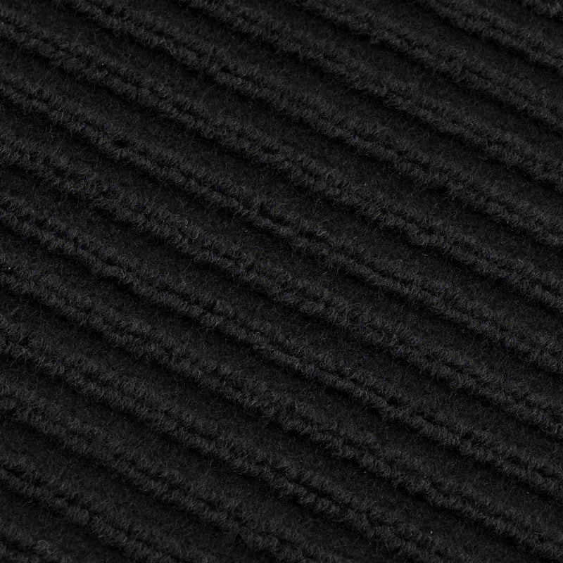 Basic Stair Tread Rugs, Black by Hauteloom