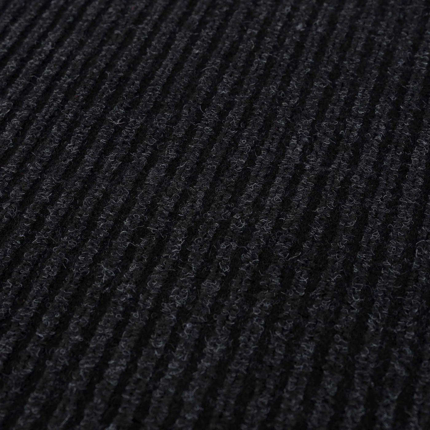 Basic Outdoor Mat, Black by Boutique Rugs