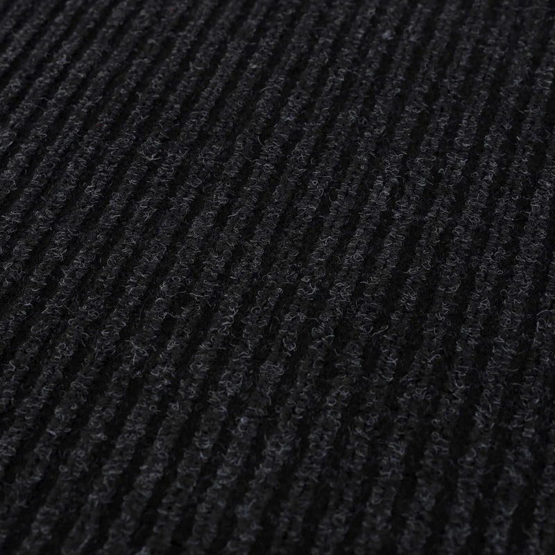 Basic Outdoor Mat, Black by Hauteloom