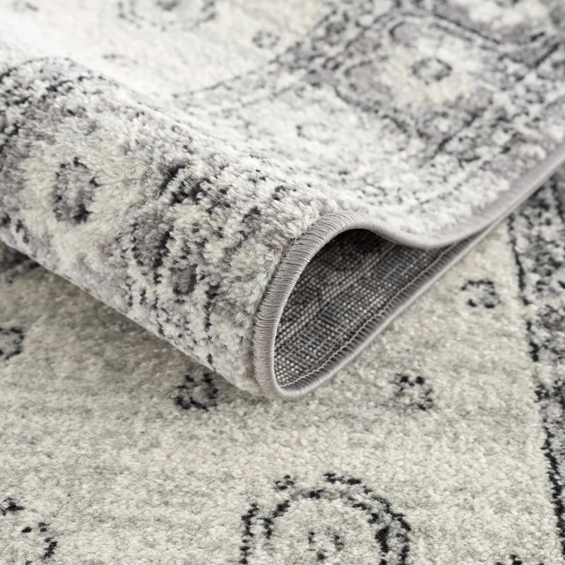 Marash 4605 Gray Area Carpet - Clearance by Boutique Rugs