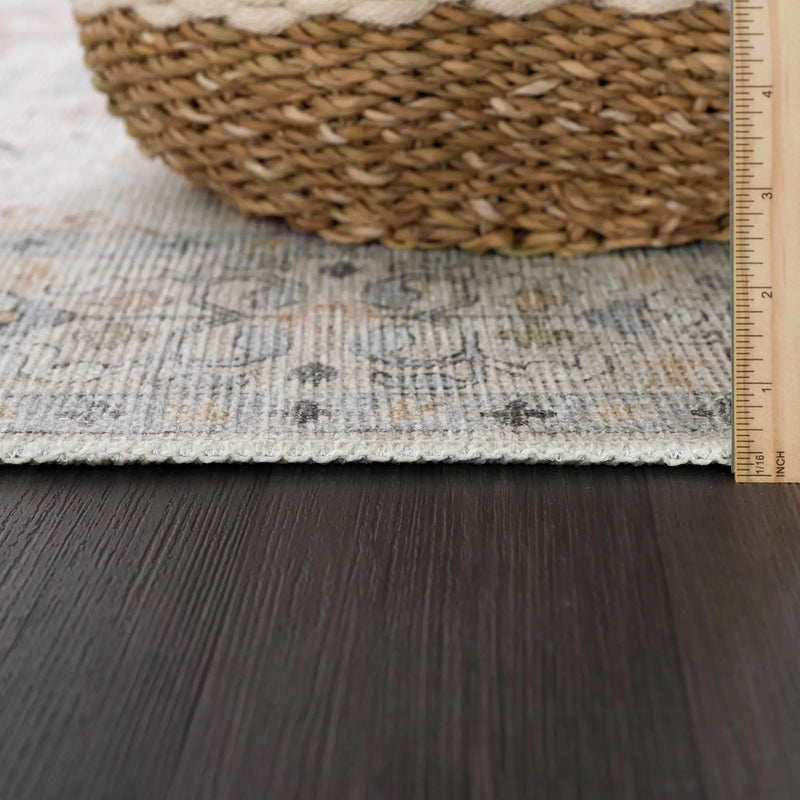 Beige Beckett Washable Rug - Clearance by Boutique Rugs