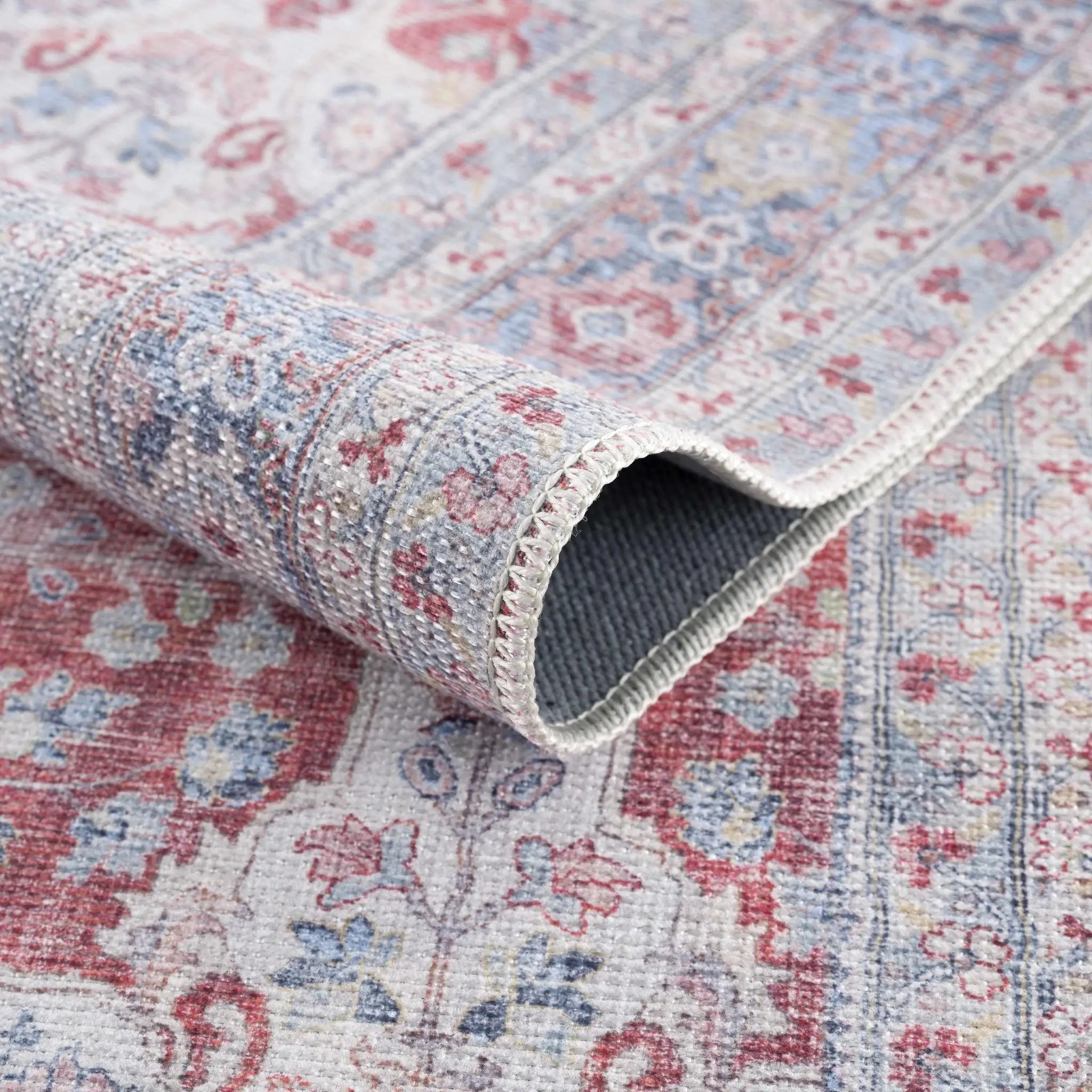 Rust Goma Vintage Area Rug - Clearance by Boutique Rugs