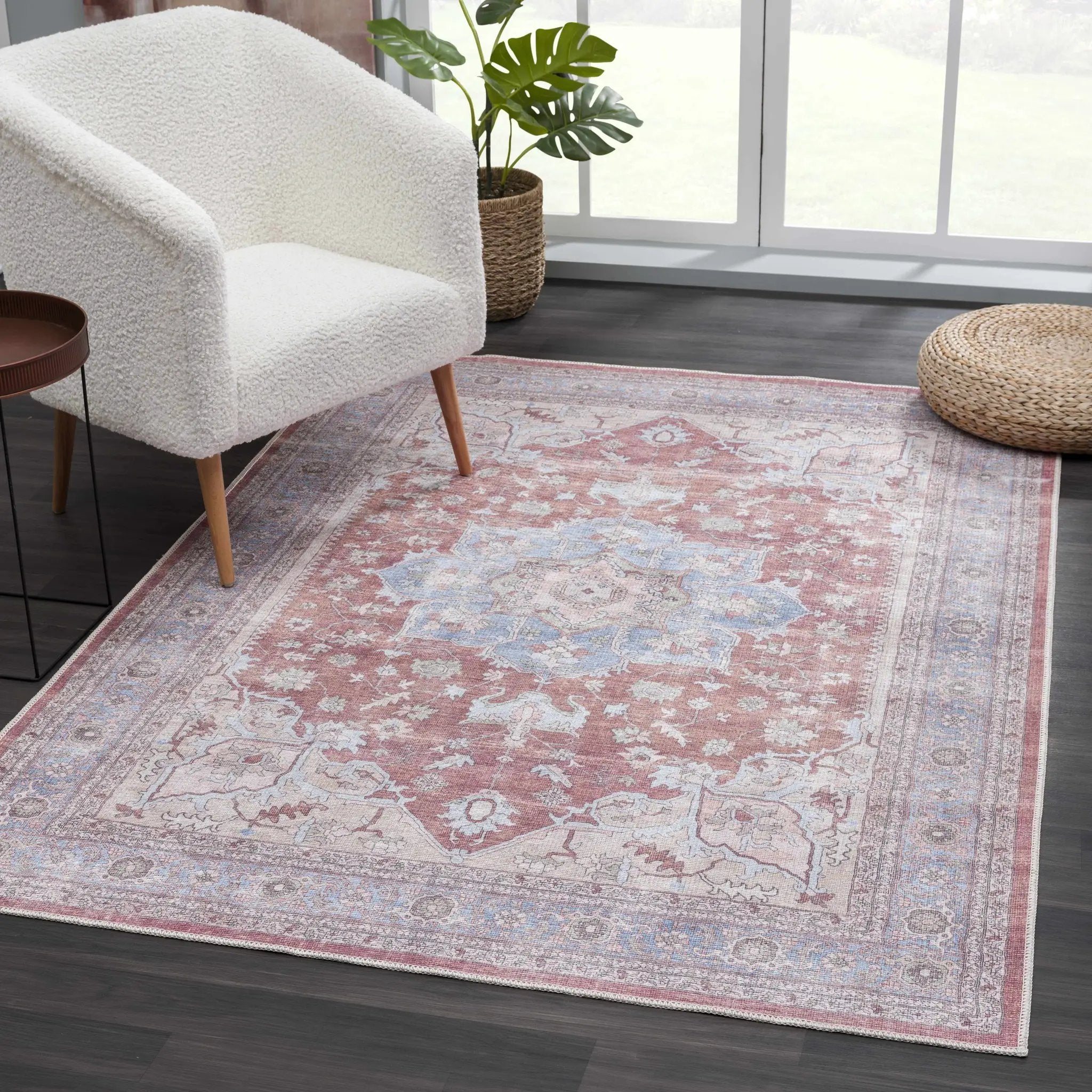 Brown Bagamanoc Medallion @Area Rug - Clearance by Boutique Rugs