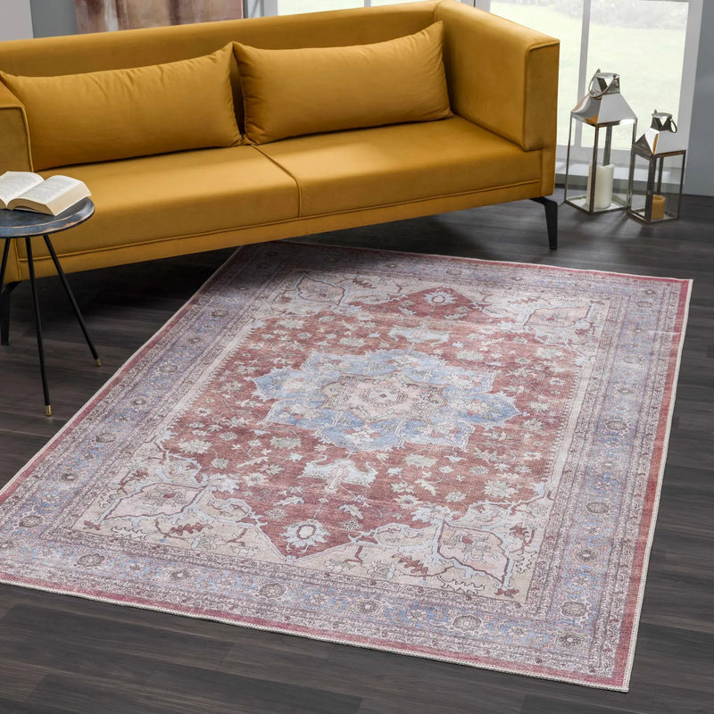 Brown Bagamanoc Medallion @Area Rug - Clearance by Boutique Rugs