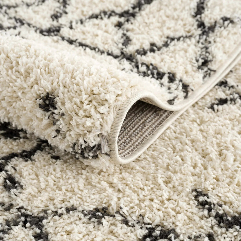 Emlenton Berber Shag with Tassels - Clearance by Boutique Rugs
