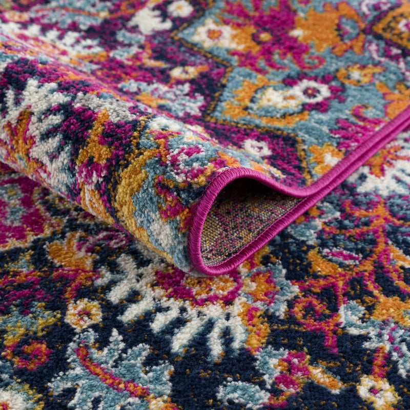 Burnt Orange Ojus Area Rug by Boutique Rugs