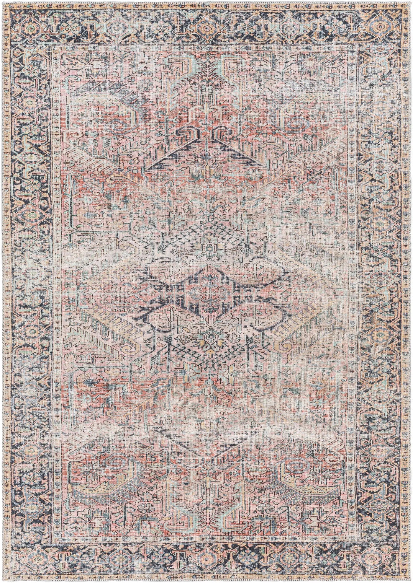 Dunsha Boutique Washable Area Rug - Clearance by Boutique Rugs