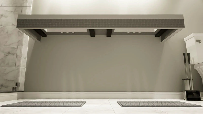 The Original Floating Bathroom Vanity Kit™ with Original Vanity Bracket® by The Original Granite Bracket