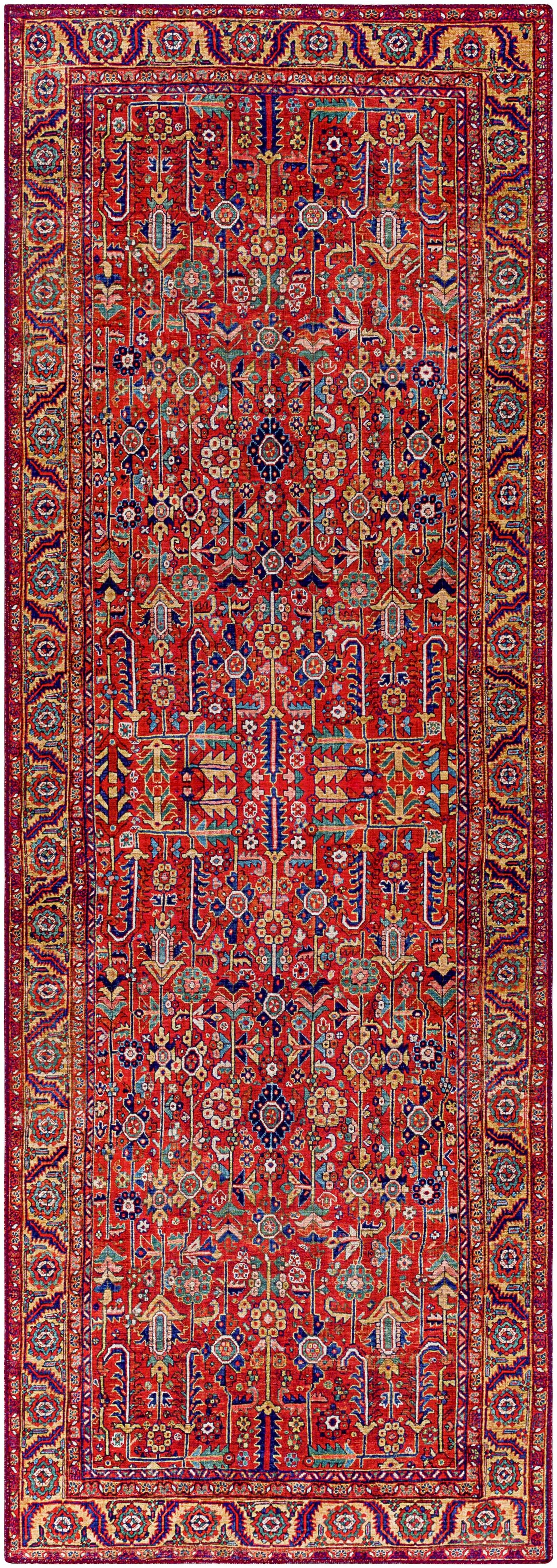 Edwardsburg Traditional Red Rug by Boutique Rugs