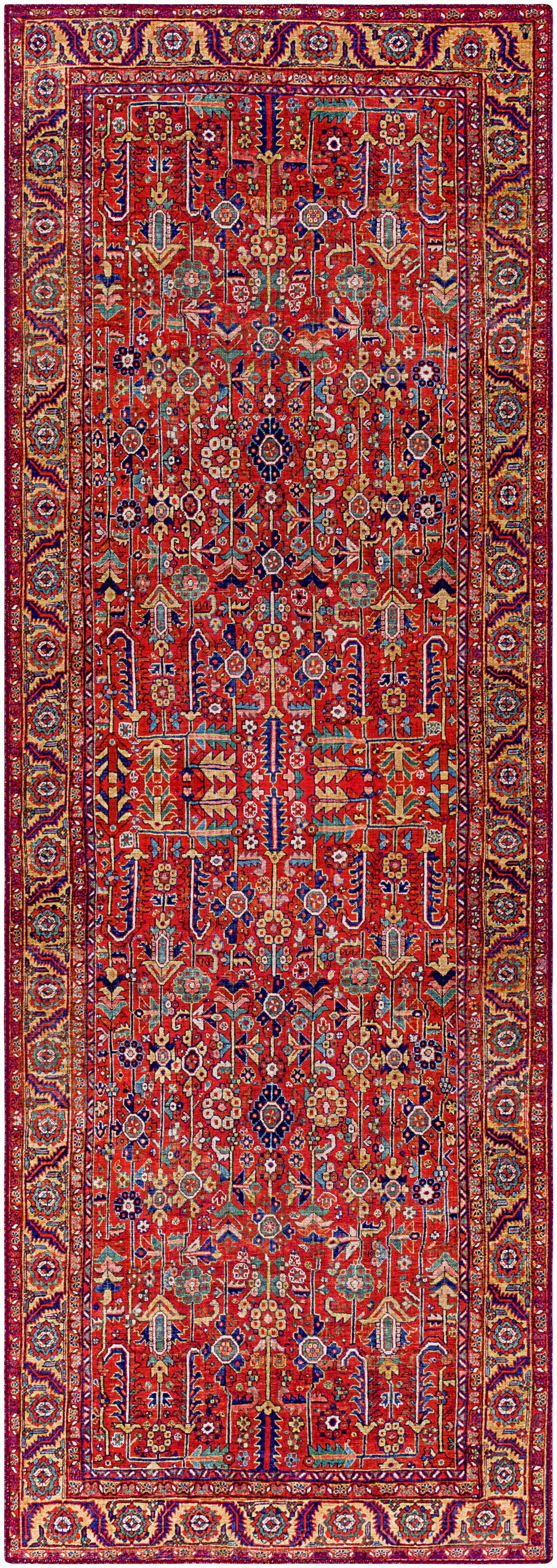 Edwardsburg Traditional Red Rug by Boutique Rugs