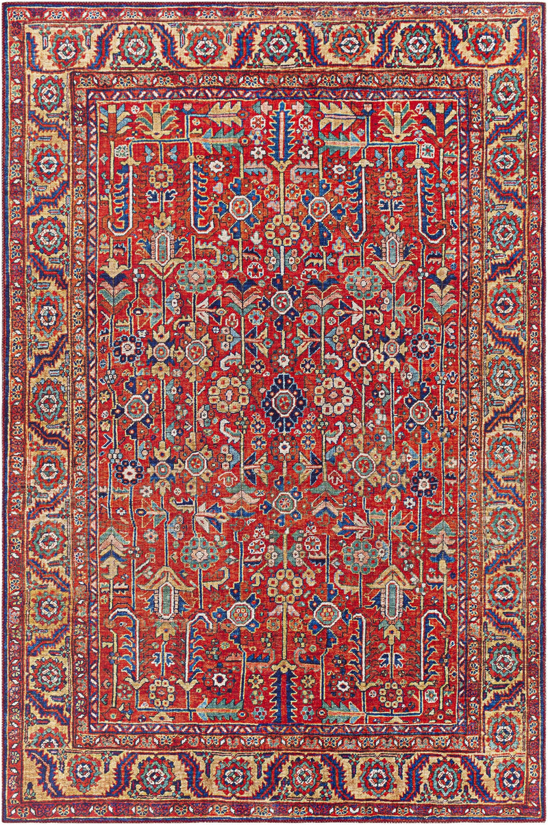 Edwardsburg Traditional Red Rug by Boutique Rugs