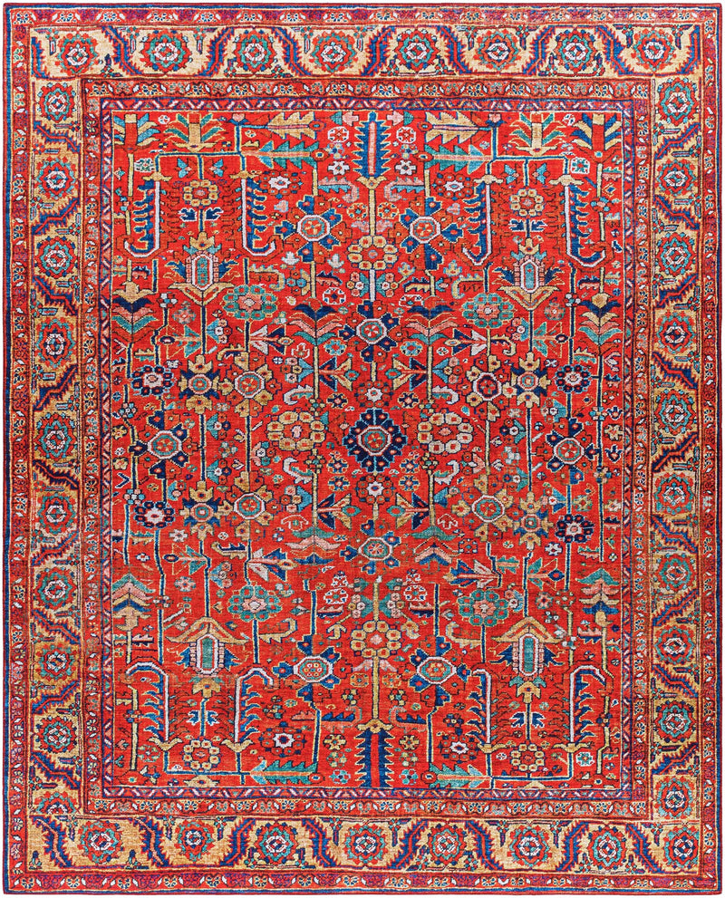 Edwardsburg Traditional Red Rug by Boutique Rugs