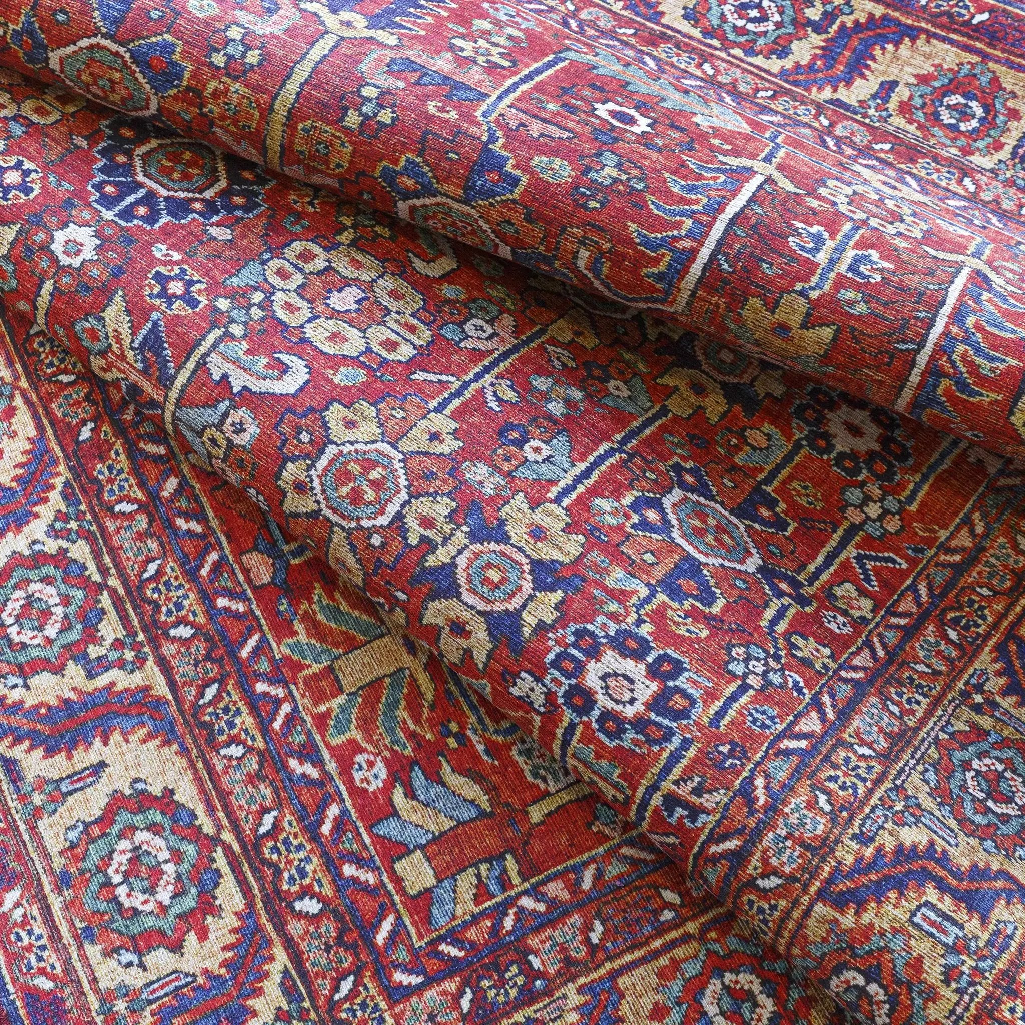 Edwardsburg Traditional Red Rug by Boutique Rugs