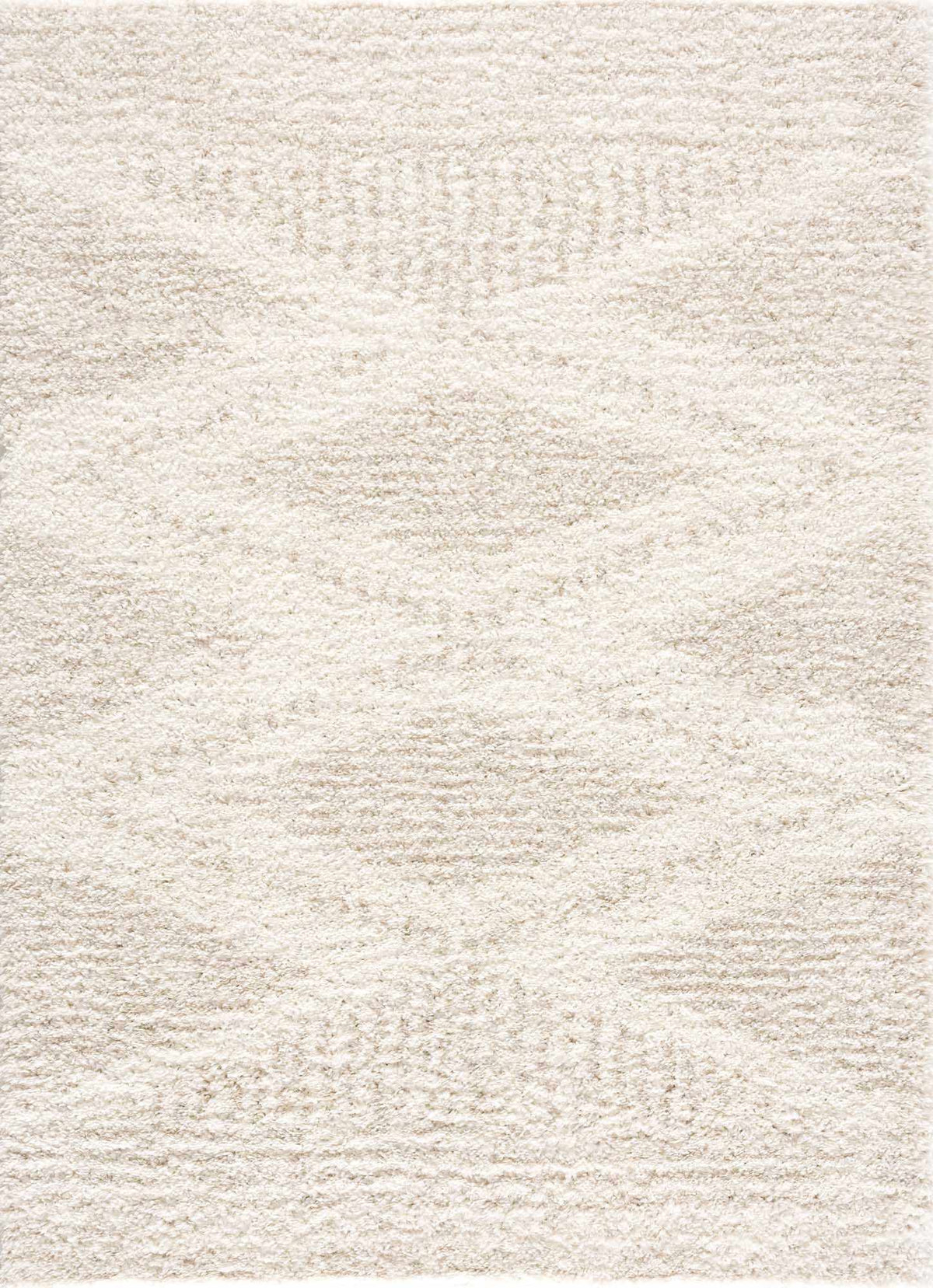 Trunding Plush Area Rug in Light Beige by Hauteloom
