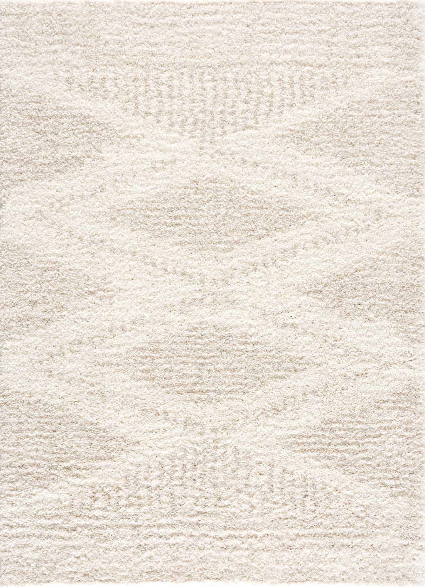 Trunding Plush Area Rug in Light Beige by Hauteloom
