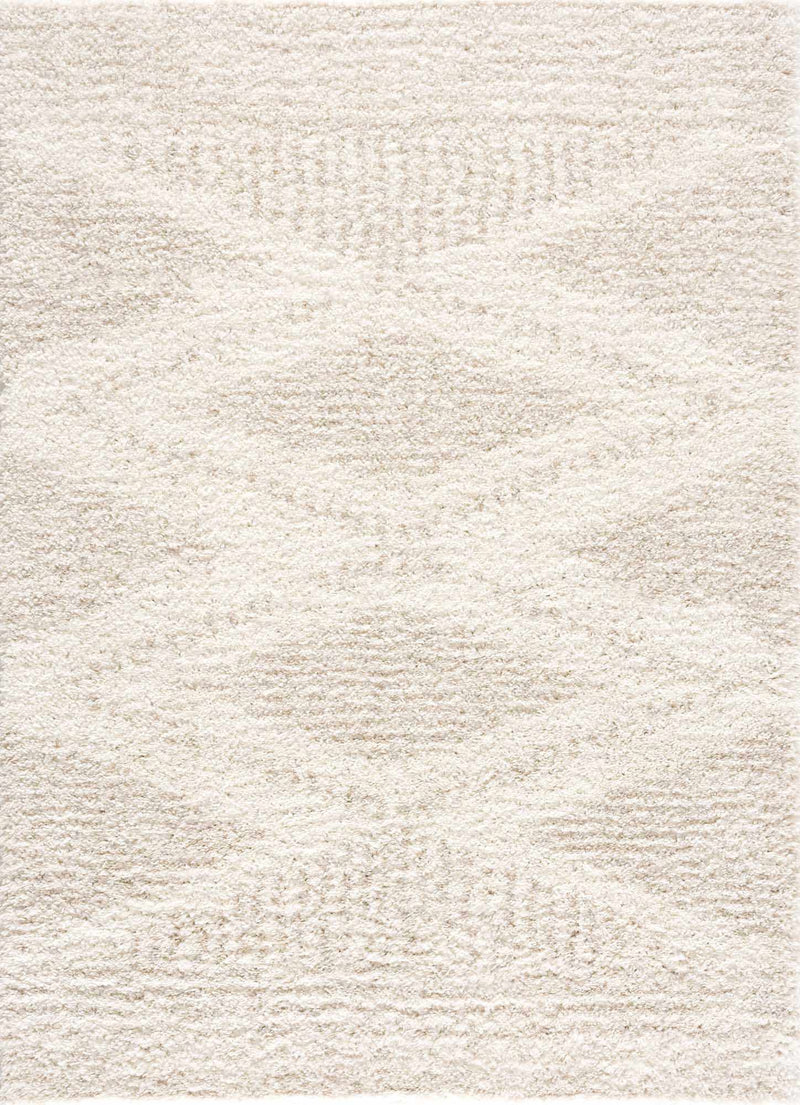 Trunding Plush Area Rug in Light Beige by Hauteloom