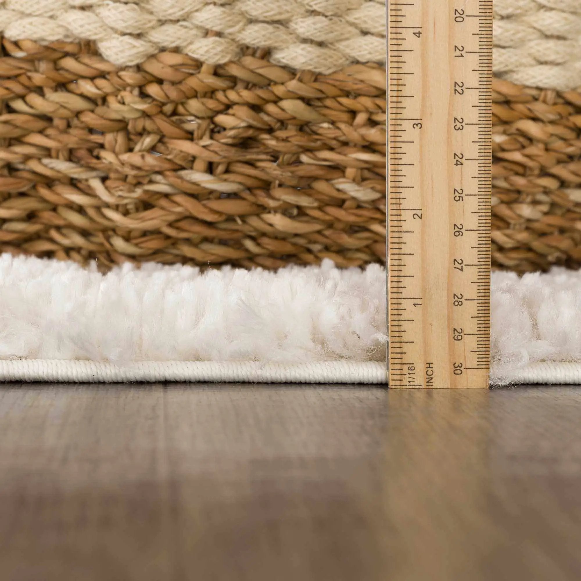 Hauteloom Trunding Plush Rug - Light Beige by Boutique Rugs
