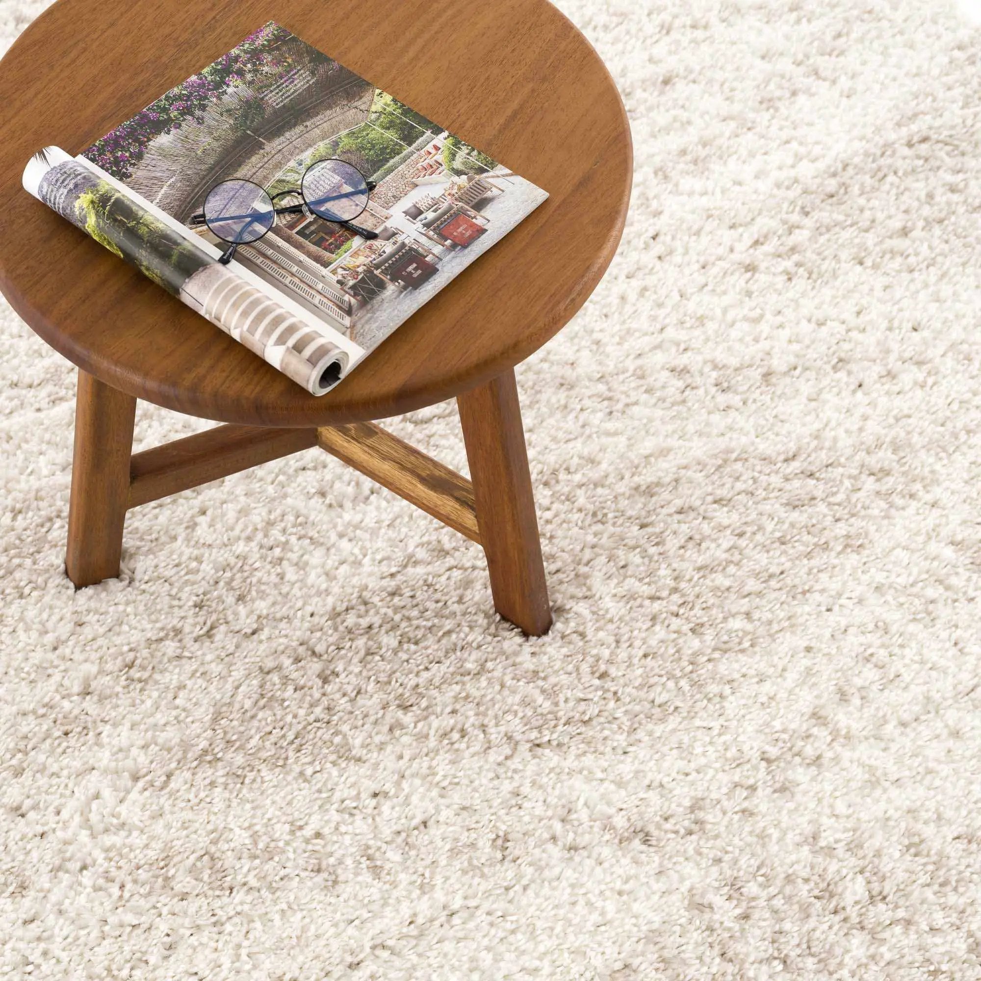 Hauteloom Trunding Plush Rug - Light Beige by Boutique Rugs