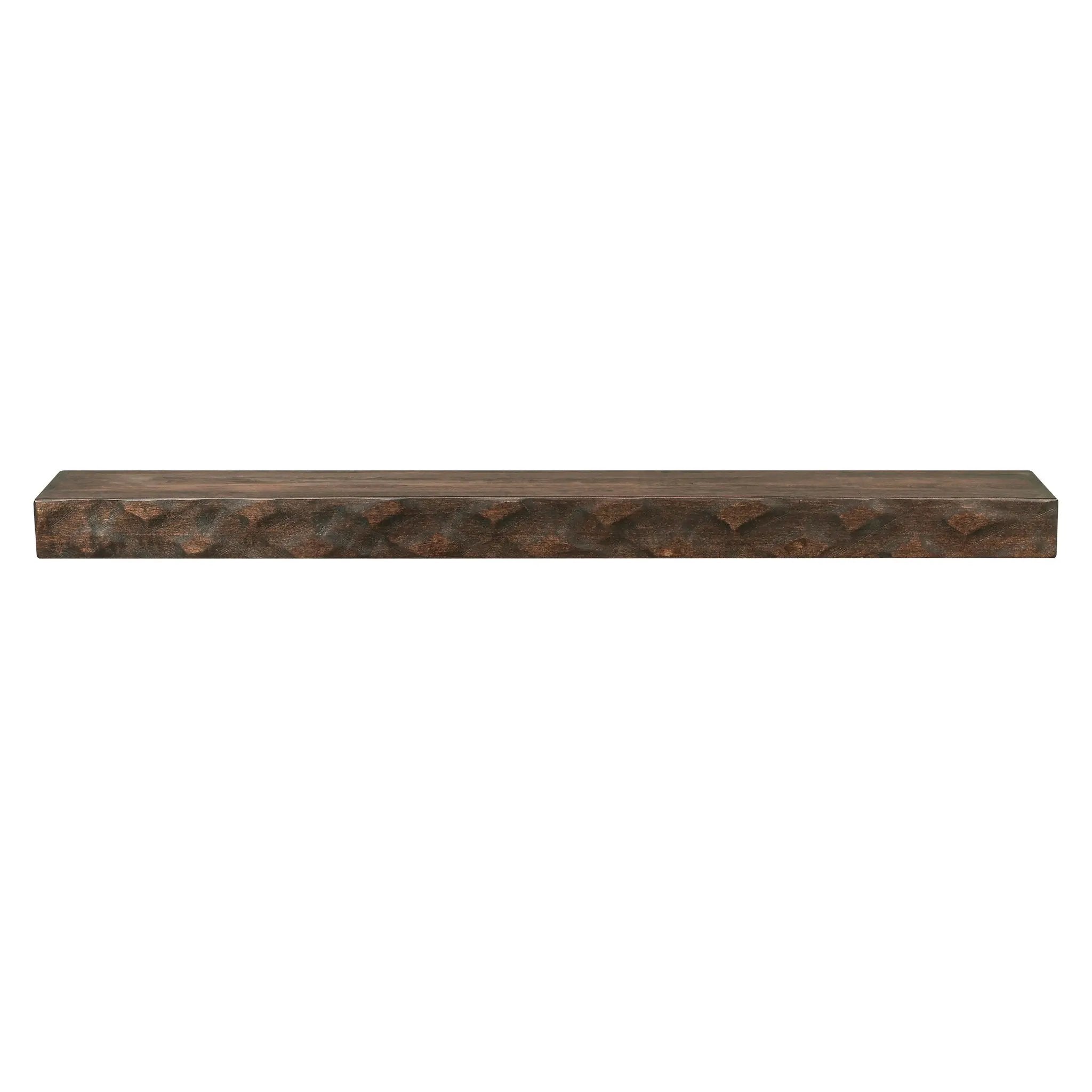 Hewn Floating Kitchen Shelf – Real Wood by Dogberrycollections