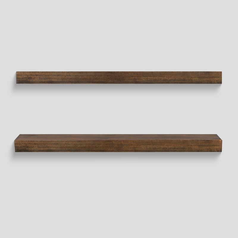 Farmhouse Floating Kitchen Shelf – Real Wood by Dogberrycollections