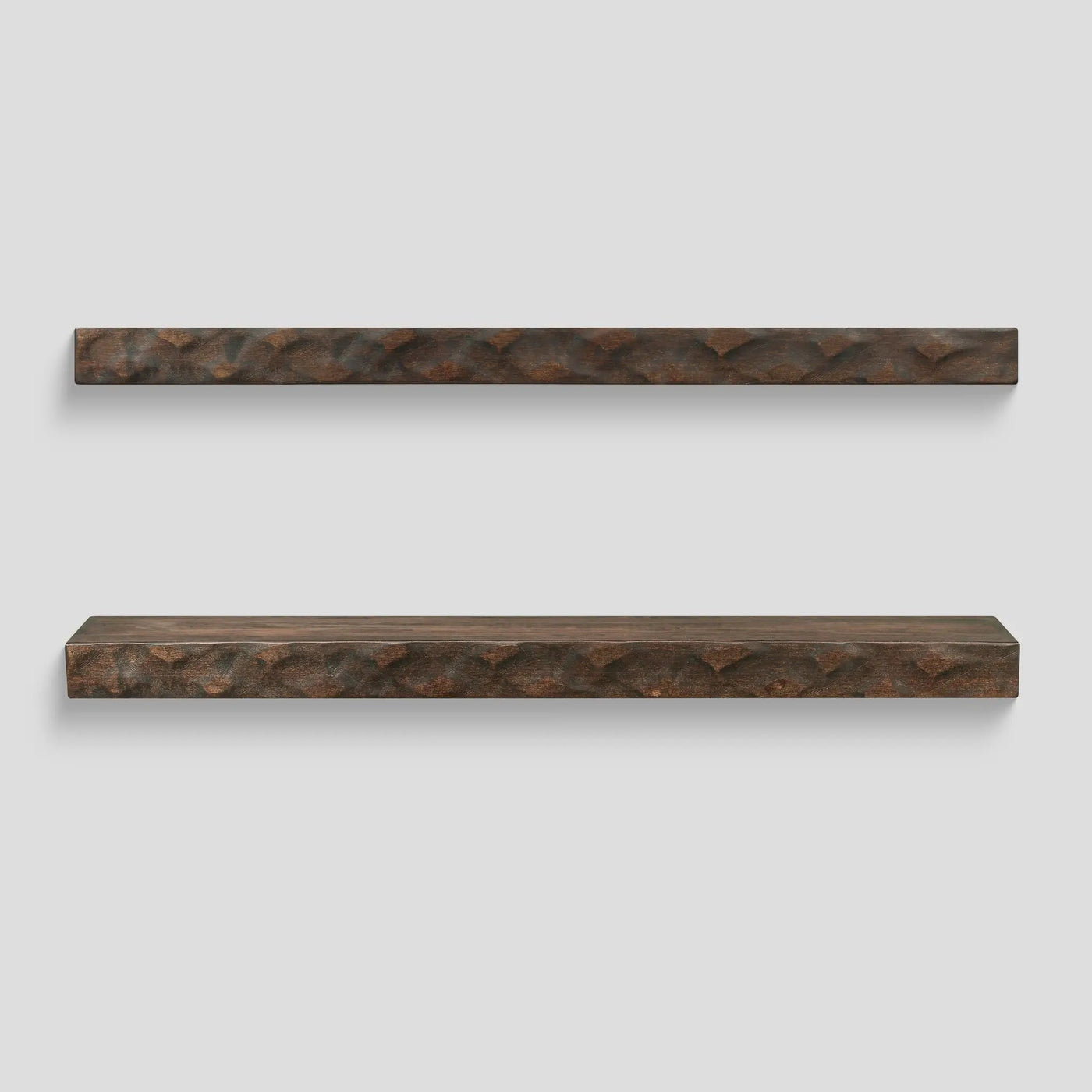 Hewn Floating Kitchen Shelf – Real Wood by Dogberrycollections
