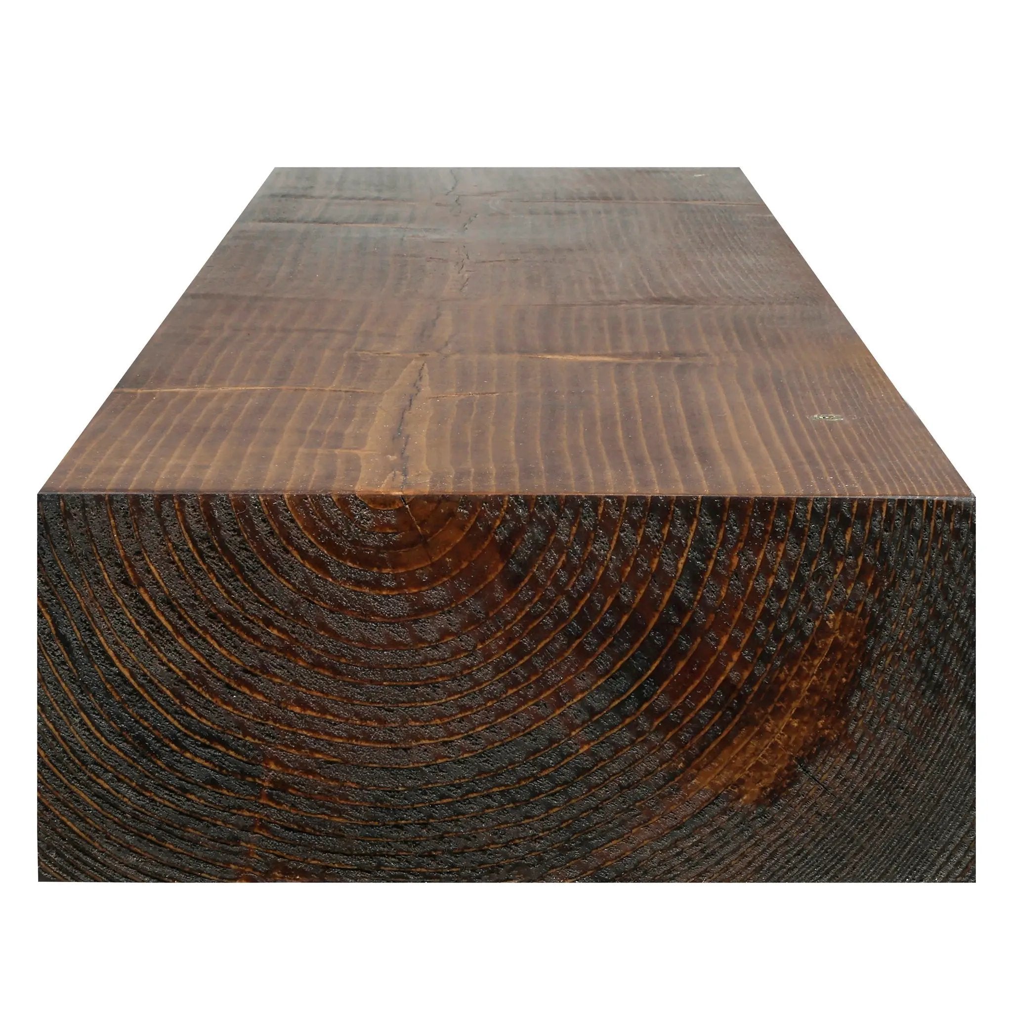 Smooth Solid Floating Timber Fireplace Mantel Shelf by Dogberrycollections