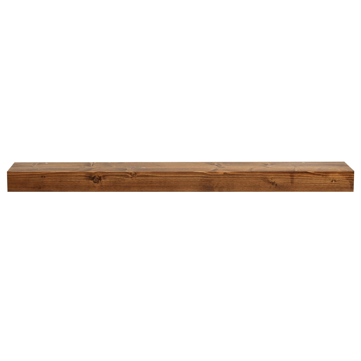 Smooth Solid Floating Timber Fireplace Mantel Shelf by Dogberrycollections